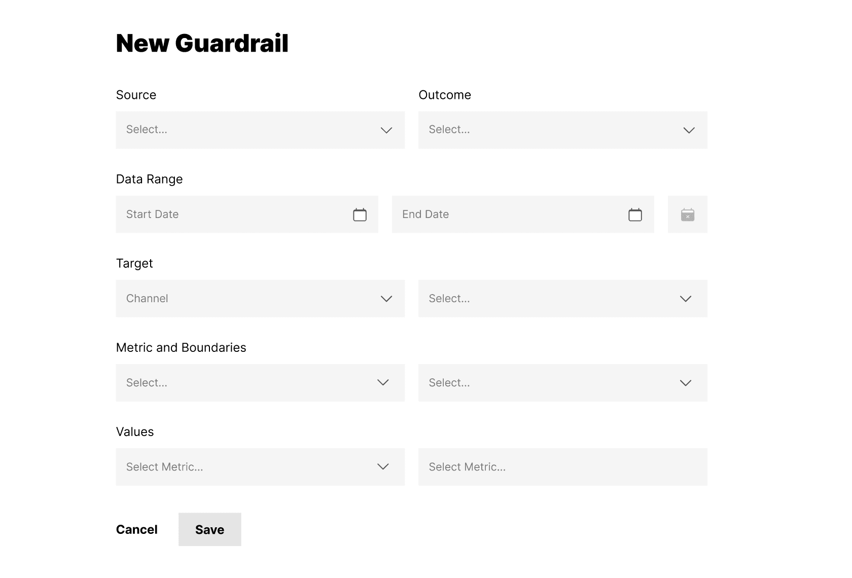 Setting up New Guardrails